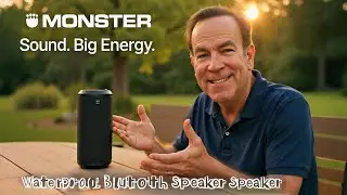 Monster S320 Portable, Powerful and Waterproof Bluetooth Speaker