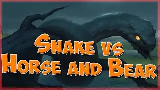 Snake vs Horse and Bear | Snake clan in 3v3 | Northgard