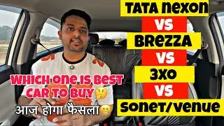 Tata Nexon/ XUV 3X0/ Brezza/ Sonet/ Venue🤔| Which Car is the Best Option to Buy😍 Dont Waste Ur Money