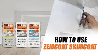 How To Use ZEMCOAT Skimcoat by ABC