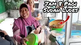 JAM 8 PAGI MENU SUDAH PADA LUDES DI NASI PECEL SUMBER ROSO KHAS MADIUN DI SURABAYA