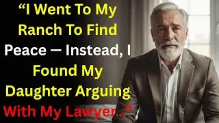 “I Went To My Ranch To Find Peace — Instead, I Found My Daughter Arguing With My Lawyer…”