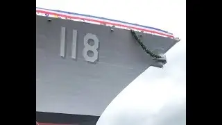 DDG118 Dan Inouye Navy Ship -- Ti-Leaf Lei Assembly