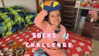 SOCKS 🧦 CHALLENGE GAME FOR KIDS  ll fun ll Game ll Activity 