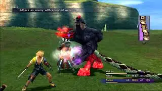 Final Fantasy X HD Remaster Walkthrough - Calm Lands Monster Hunting & Chocobo Training - Part 40