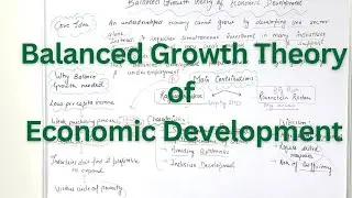Balanced Growth Theory of Economic Development   |  By Komal ma'am