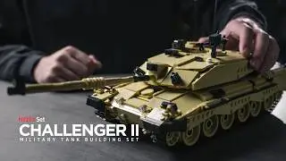 Nifeliz Challenger 2 Tank  | Desert Yellow MBT with Interior Detail