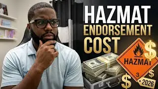 Cost Of Hazmat Endorsement and Hazmat ELDT in 2026 #cdlschool #cdltraining