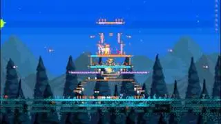 Terraria hallow farm (unicorn farming action)