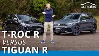 2023 Volkswagen T-Roc R v VW Tiguan R Grid Edition Comparison | It’s an SUV family feud