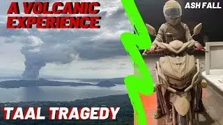 Taal Volcano Eruption, A Massive Ash-Fall Experience | Sta. Rosa, Laguna Area