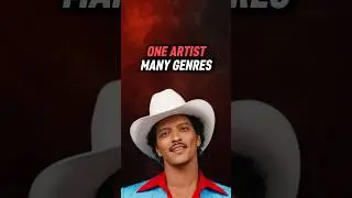 One artist, many genres | Bruno Mars 🔥 Which genre did I forgot?