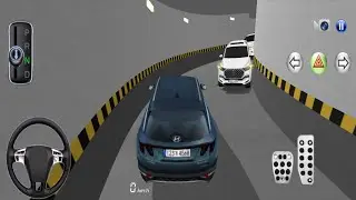 3d Driving Class #31 - New Hybrid SUV Car Hyundai Tucson in Parking Building - Android Gameplay