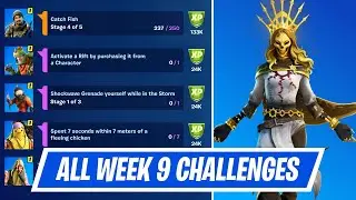 All Week 9 Epic & Legendary Quest Challenges Guides in Fortnite - Week 9 Quest in Chapter 2 Season 6