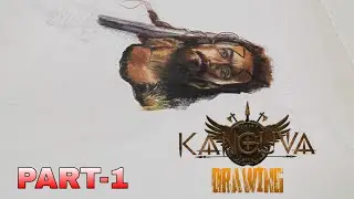 PART-1 of drawing kanguva 🔥 || MR.A || #art || #suriya || #kanguva || #drawing 
