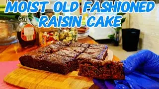 Unbelievably moist raisin cake | old fashioned raisin cake | Easy cake recipe