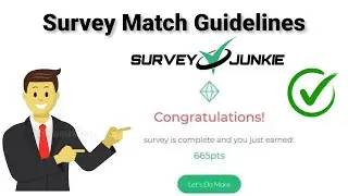 সার্ভে ম্যাচ করার সহজ উপায় ||  How To Qualify Most Of Survey || সার্ভে Disqualify করার কারণ ?
