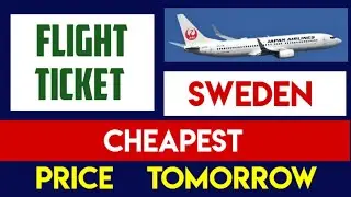 Cheapest Sweden Stockholm Arlanda Air Ticket and Flight Prices for Tomorrow! Lowest Plane Rates