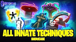 Демонстрация всех врожденных техник в Roblox Sorcerer Ascent