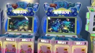 2-person fishing game machine, 4-person fishing machine