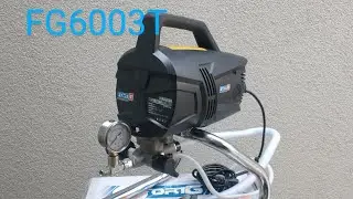 AIRLESS MAIS BARATO DO BRASIL! FG6003T, VALE A PENA?