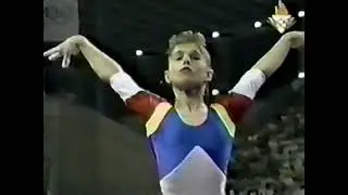 Lavinia Milosovici ROU - 1992 Olympics Compulsory Floor Exercise 9.912