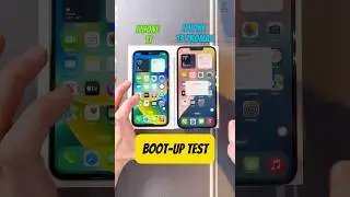 iPhone 11 Vs iPhone 13 Promax 🤯☠️ Boot-up Test