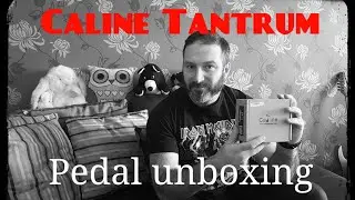 Caline Tantrum - Heavy metal pedal unboxing