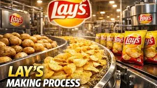 Lay&rsquo;s Chips Making Process From Start to End 🥔 | Inside Lay&rsquo;s Factory | ASMR Manufacturing