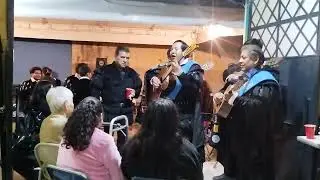 Aquella tarde. En la becación de la tuna de la BUO