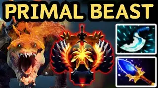 🔥 CHARGE. GRAB. SLAM. &mdash; PRIMAL BEAST MID GOES WILD 😂 | DOTA 2 🔥