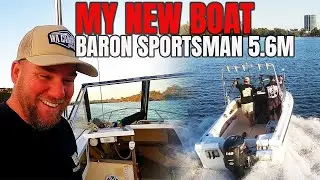 Finally getting my DREAM BOAT - BARON SPORTSMAN 5.6m - Few hiccups straight away...