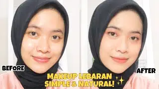 TUTORIAL MAKEUP LEBARAN 2021 SIMPLE & NATURAL✨ PAKE PRODUK AFFORDABLE | indrimeiliana