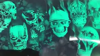Rc Skull Stencil Sets  LASER CUT RC STENCILS!!!