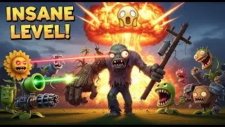 PVZ Level 5 Ultimate Gameplay | Best Defense Strategy