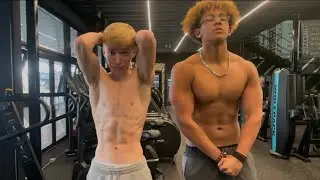CRAZY chest pump with national basketball star Jackson 
