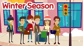 The Seasons Series :  Winter -  Easy Learn English Speaking Practice Conversation