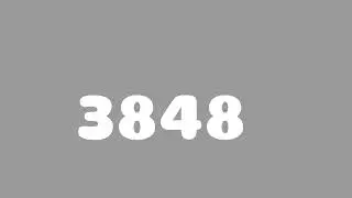 Numbers 1 to 8900 With Effects