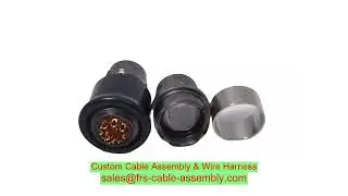 harvester wire harness RF Coaxial 1.6 5.6 Male Crimp Connector for Flex 3 Cable