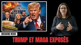 Audience explosive : 7 r&eacute;v&eacute;lations qui peuvent faire tomber Trump et les MAGA