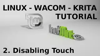 Wacom on Linux Tutorial 2. Disabling Touch