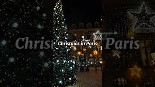 Christmas in Paris 🎄