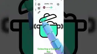Colors of Life | Colouring and Drawing ✍️ a Cooking Pot #shorts #colors #cook  #viralshort #coloring