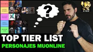 MI TIER LIST DE PERSONAJES MUONLINE 2025 