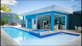 New guest-friendly studio with pool in central Sosua