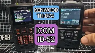 KENWOOD THD74 и ICOM ID-52