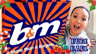 HUGE B&M HAUL | CHRISTMAS HOME DECOR HAUL | Cat Plumley