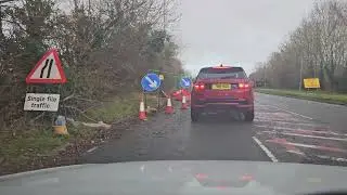 Driving from Bicester to Brackley