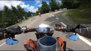 [DE] Fahrt übers Oberjoch mit Überraschung am Ende (KTM 790 Duke)