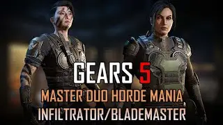 Gears 5 Master Horde Mania on Exhibit (Infiltrator/Blademaster)